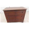 Image 1 : Solid Wood 3 Drawer Dresser 18" x 32" x 37"