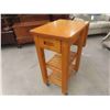 Image 2 :  Kitchen Island on Casters with Dropleaf 24.5" x 36.5" Plus Extra Leaf 13.5" x 17.5"