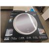 Image 1 : Bathroom Mirror with LED Light + Integrated Defogger 26" x 28"