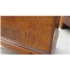 Image 3 : Burial Walnut Cedar Chest with Bottom Drawer 19" x 26" x 42"