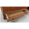 Image 9 : Burial Walnut Cedar Chest with Bottom Drawer 19" x 26" x 42"