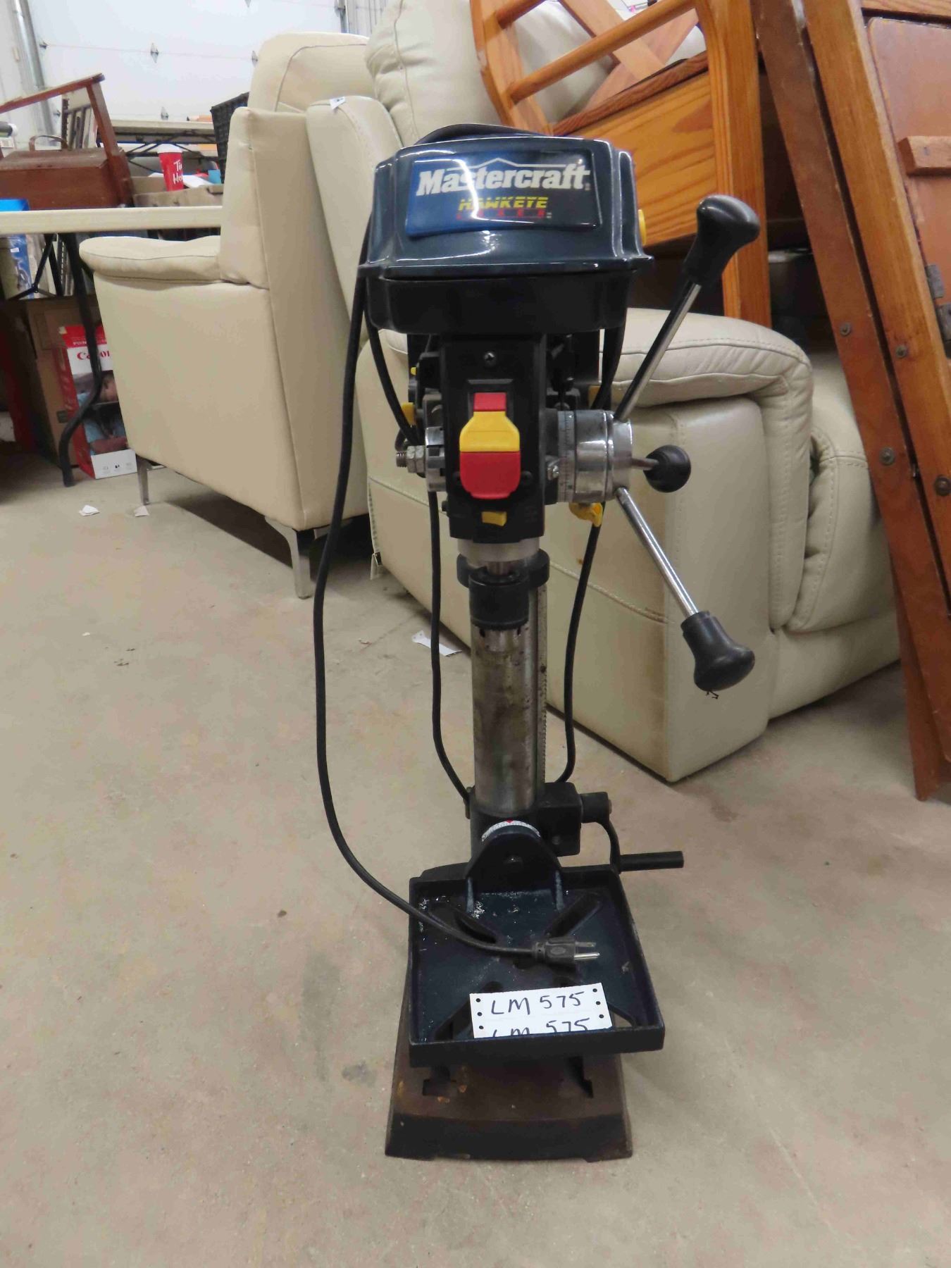 Mastercraft Drill Press Hawkeye Laser McSherry Auction Service