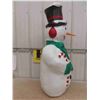 Image 2 : Snowman Blow Mold 48" Tall - Mint Condition