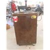 Image 2 : Heavy Duty Sharpener 1.5 HP with Home Made Cabinet 23.5" x 24" x 41" - Full of