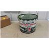 Image 1 : BA 25 lb Grease Pail with Wooden Handle & Good Graphics