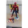 Image 1 : Spiderman Homecoming 24" Super Sense Figure- Works & Superhero Storybook 