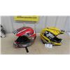 Image 1 : 2 Dirt Bike Helmets Sz XL ; Pursuit & HJC