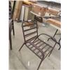 Image 1 : 4 Patio Chairs - NO Cushions