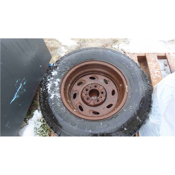 General Tire with Rim 225 / 70 R 15