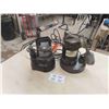 Image 1 : 2 Submersible Pumps ; Diamond 1/2 HP & Mastercraft 1/5 HP 