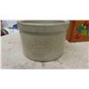 Image 7 : Wood Canister Set , Medalta 1/2 Gal Butter Crock , Vintage 