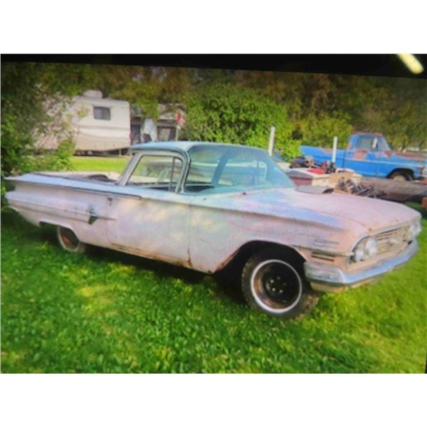 1960 Chevrolet El Camino V8 Automatic , No Motor -Has TOD 