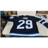 Image 3 : Winnipeg Jets 2.0 Lot : Patrick Laine Mens Medium Jersey Stitched on