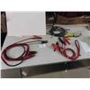 Image 1 : 2 Sets of Booster Cables & Trouble Light