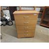 Image 1 : Modern 5 Drawer Dresser 16" x 31" x 44" 