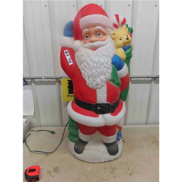 Santa Blow Mold 40" Tall