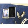 Image 3 : Filet Knives, Butcher Knives, Folding Blade with Eagle Handle + Case
