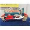 Image 2 : Cabin Cruiser Plastic Boat with Original Box - Tin + Plastic