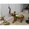 Image 2 : Brass Elephant 13" x 14", Brass Deer, Candle Holder