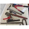 Image 3 : Bolt Cutter, Wrecking Bar, Pipe Wrench, Chisel, Clamp, plus more