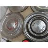 Image 2 : 6 Vintage Hubcaps ; (3) 57 Pontian, (2) 56 Chevy Belair, 54 Chevy