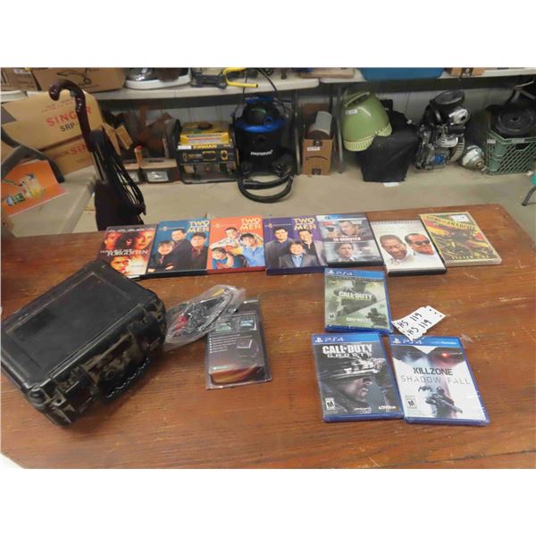 DVD Movie, Series, PS4 Game, plus more