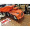 Image 2 : Eldon Plastic Truck + Trailer, Metal Car Hauler Trailer