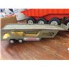 Image 4 : Eldon Plastic Truck + Trailer, Metal Car Hauler Trailer