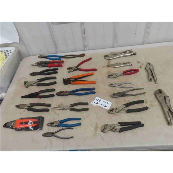 Pliers, Cutters, Vice Grips, Tin Snips