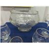 Image 2 : Punch bowl, 8 Wine Glasses, 4 Large Shooter Glasses