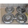 Image 1 : Set of 4 Hubcaps - 15", 1975 to 75 Chevelle Malibu