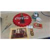 Image 1 : Modern Coca-Cola Cap Sign 15" Wide, Vintage Egg Poacher, Sparklers, A&W Cup