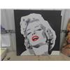 Image 2 : 2 Marilyn Monroe Pictures 35" x 36" & Puzzle/ Picture 24" x 31"