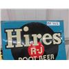 Image 2 : Hires Root beer Menu Board - Metal Embossed 15" x 29"