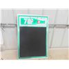 Image 1 : 7Up Menu Board - Metal Embossed 20"x 28"