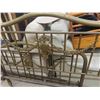 Image 2 : Antique Brass Bed Headboard + Footboard 52" Wide - NO Rails