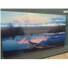 Image 2 : Lake Framed Picture 26" x 38"