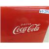 Image 2 : Coca-Cola Picnic Cooler - Vintage 12" X 17" x 17"