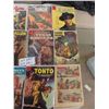 Image 2 : 18 Cowboy Related Comics - Vintage , Deil 10 cent + Up