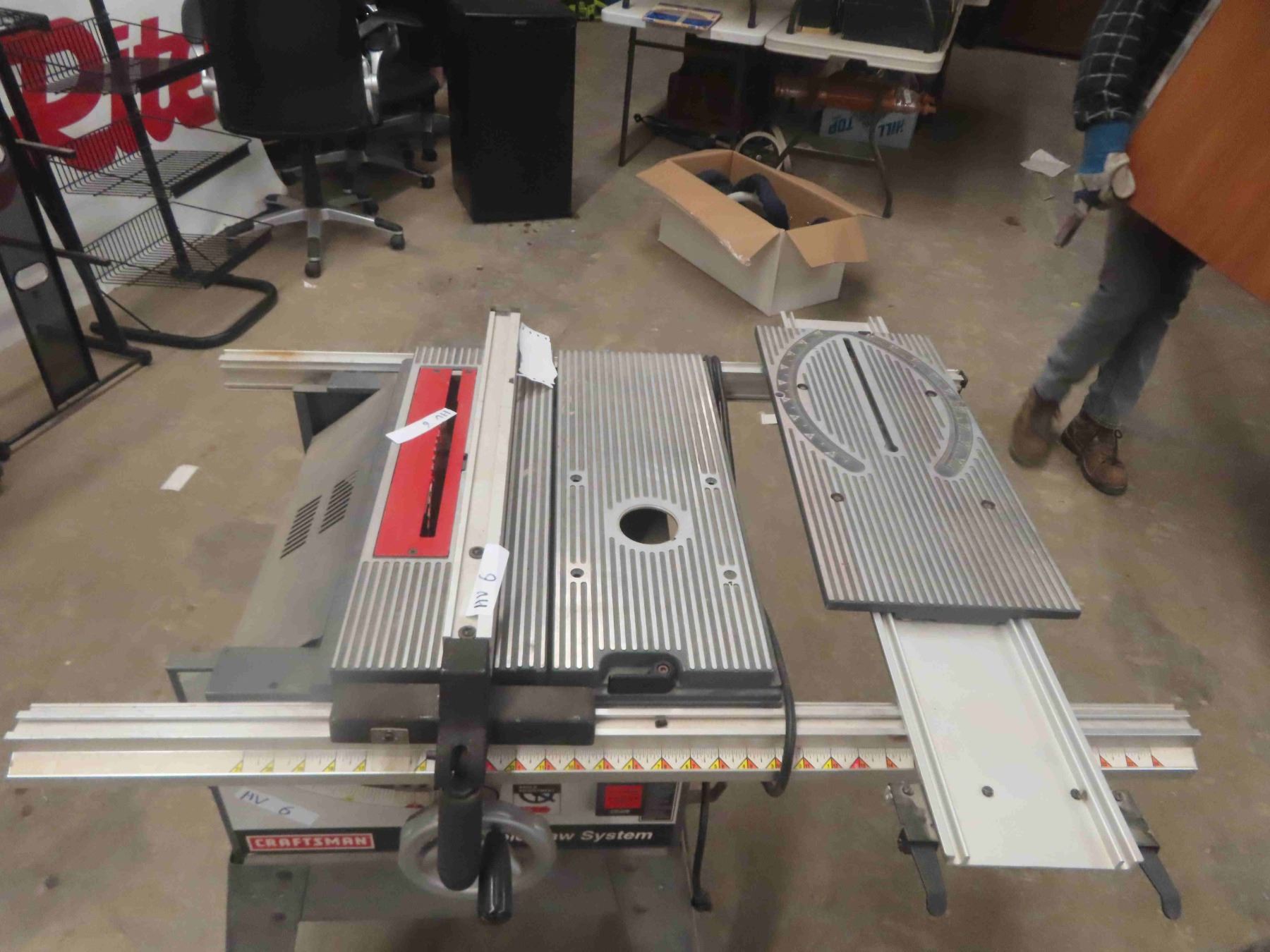 Craftsman 10" Table Saw - McSherry Auction Service Ltd.