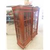 Image 3 : China Cabinet 2 Door with Shelves 17" x 54" x 62"