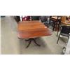 Image 1 : Walnut Duncan Phyfe Drop Leaf Table 30" x 36" x 46"