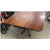 Image 2 : Walnut Duncan Phyfe Drop Leaf Table 30" x 36" x 46"