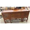 Image 1 : Antique Buffet- Walnut 22" x 39" x 74"