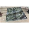 Image 2 : Marble Coffee Table - 2 pc 16" x 38" x 38"