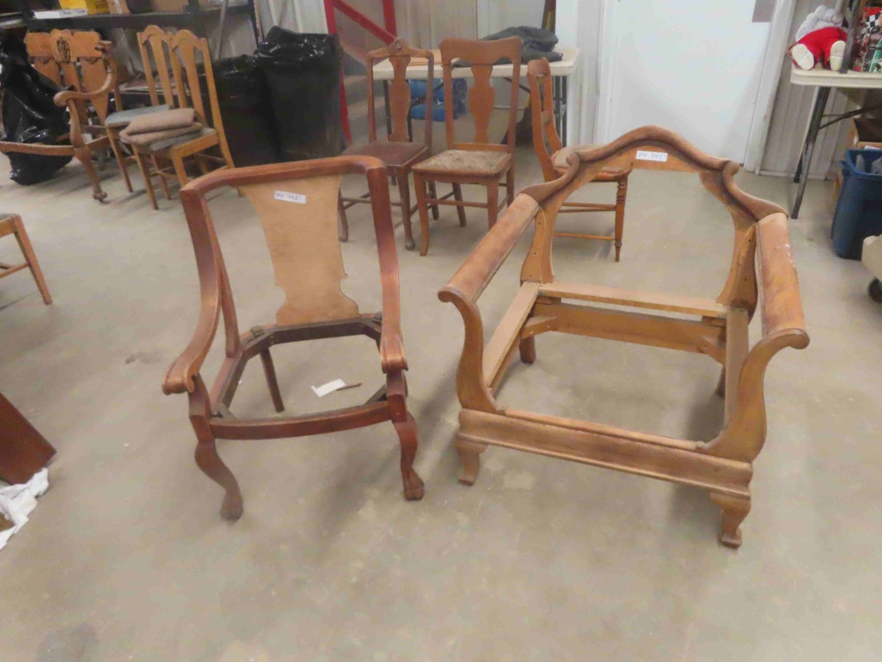 2 Chair Frames - Needs Seat and then some