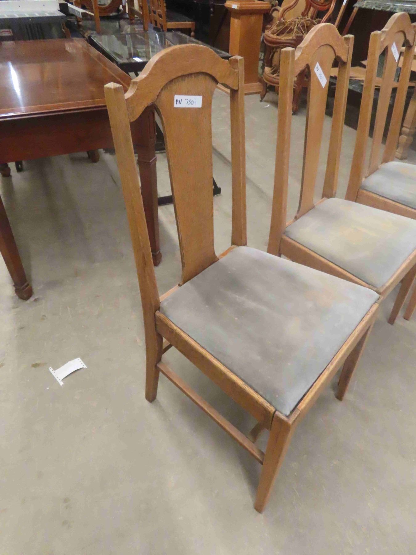 3 Oak Dining Room Chairs