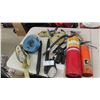 Image 1 : 2 Fire Extinguishers, Ratchet Load Strapping, plus more