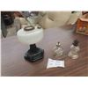 Image 1 : Base of Coal Oil Lamp - 2 Color, Mini Lantern, Bunsen Burner 