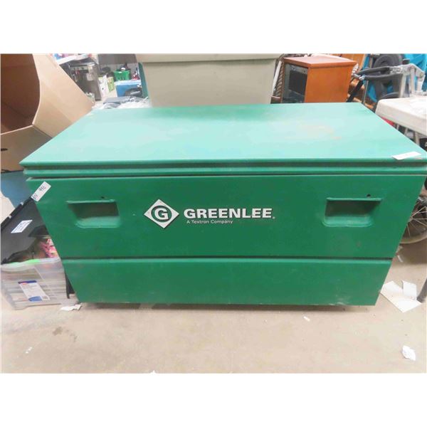 Metal Greenlee Job Box -Size in Pic